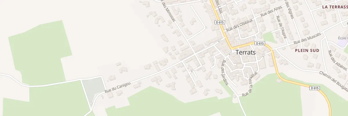 Plan du 40 Rue du Canigou à Terrats