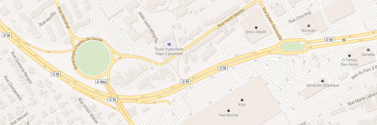 Plan du 25 Rue Henri Martin à Liévin