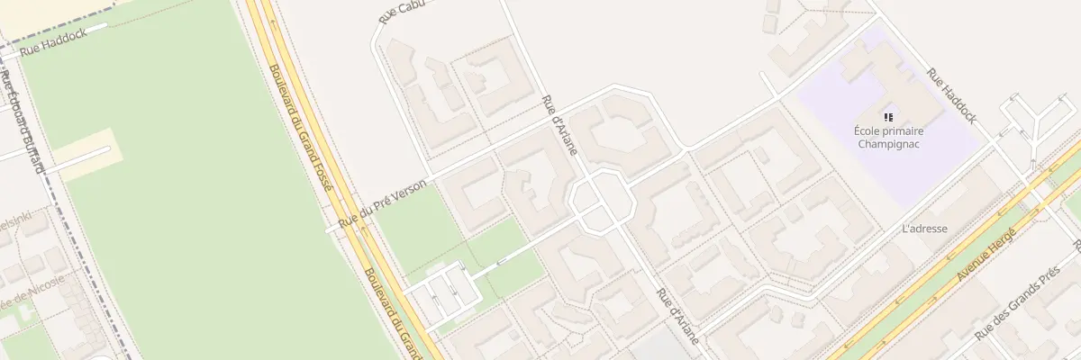 Plan du 9 Rue du Pré Verson à Chessy