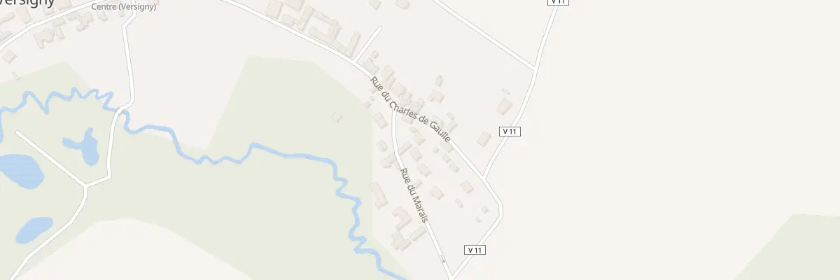 Plan du 23 Rue du Marais à Versigny