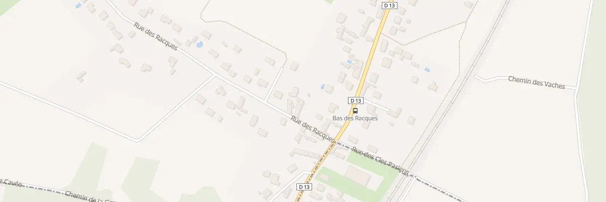 Plan du 64 Rue des Racques à Jaux
