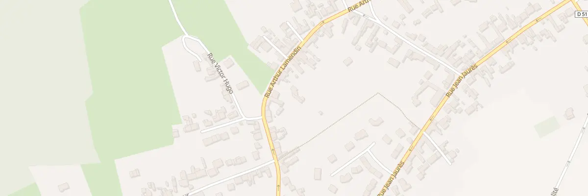 Plan du 2B Rue Arthur Lamendin à Givenchy-en-Gohelle