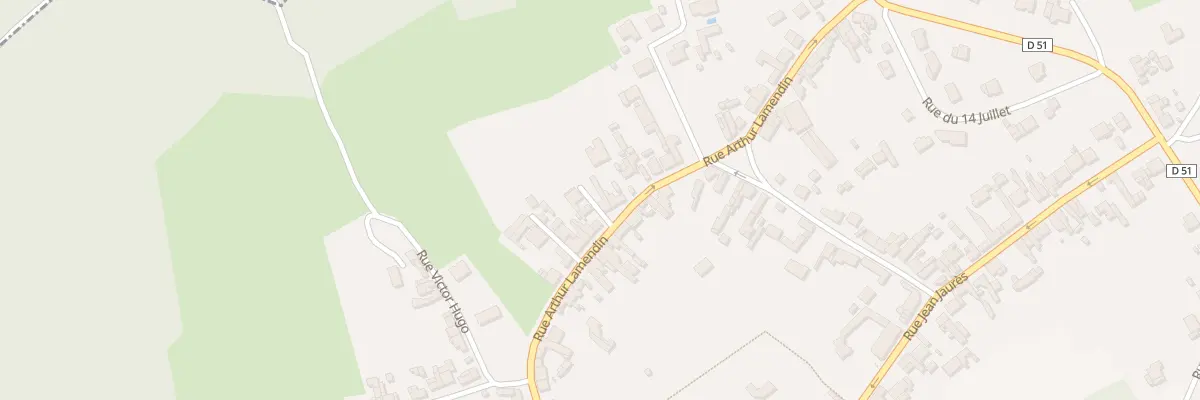 Plan du 17 Rue Arthur Lamendin à Givenchy-en-Gohelle