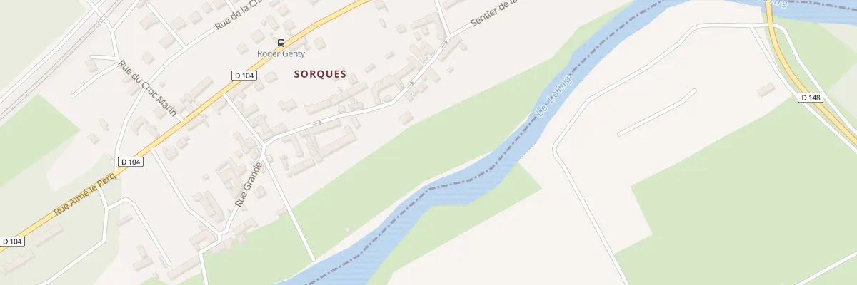 Plan du 46 Rue Grande à Montigny-sur-Loing
