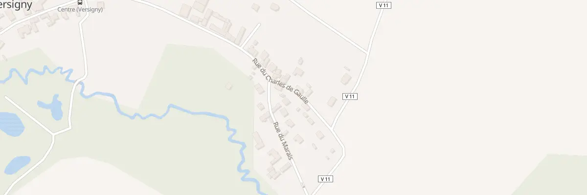 Plan du 706 Rue Charles de Gaulle à Versigny