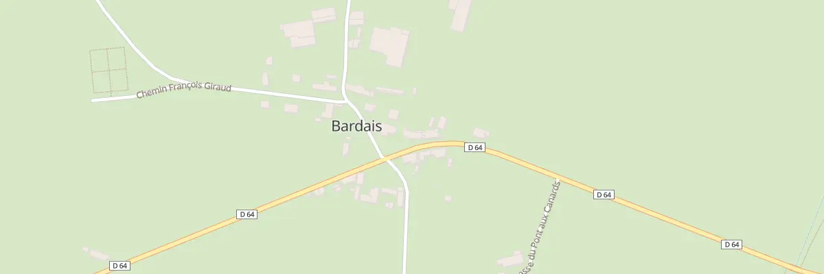 Plan du 1 Rte de Valigny à Isle-et-Bardais