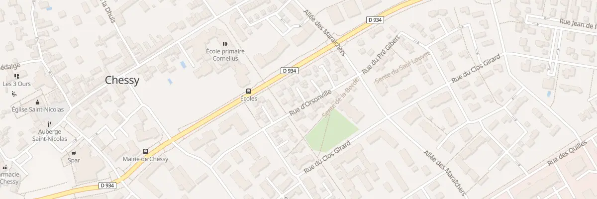 Plan du 19 Rue d’Orsonville à Chessy