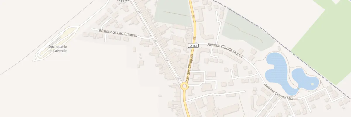 Plan du 39B Rue de la Gare à Laventie