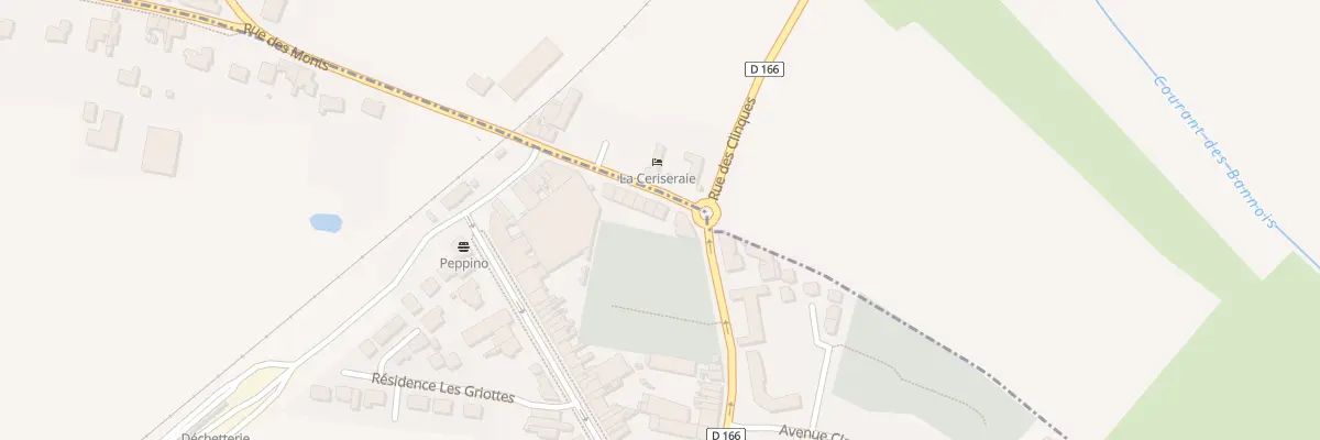 Plan du 21A Rue des Clinques à Laventie