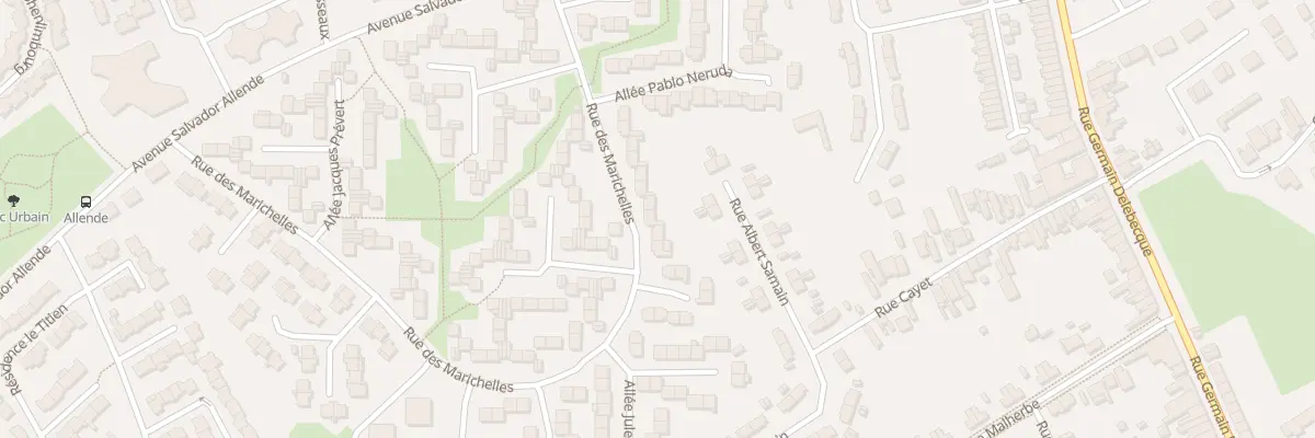 Plan du 179 Rue des Marichelles à Liévin
