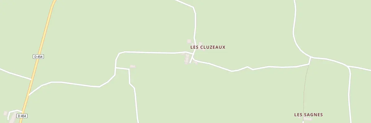 Plan du 2 Le Cluzeau à La Celle