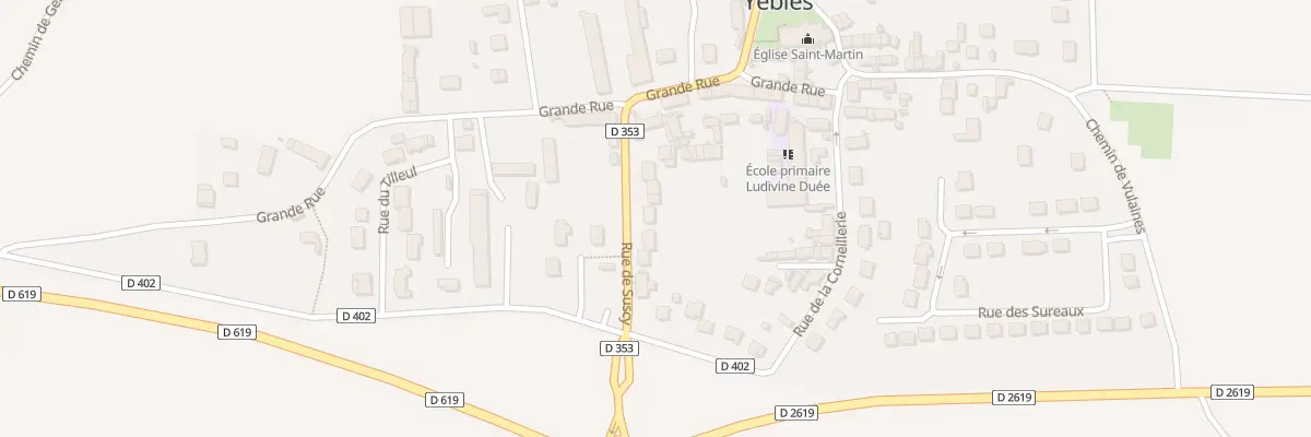 Plan du 5 Rue de Sucy à Yèbles