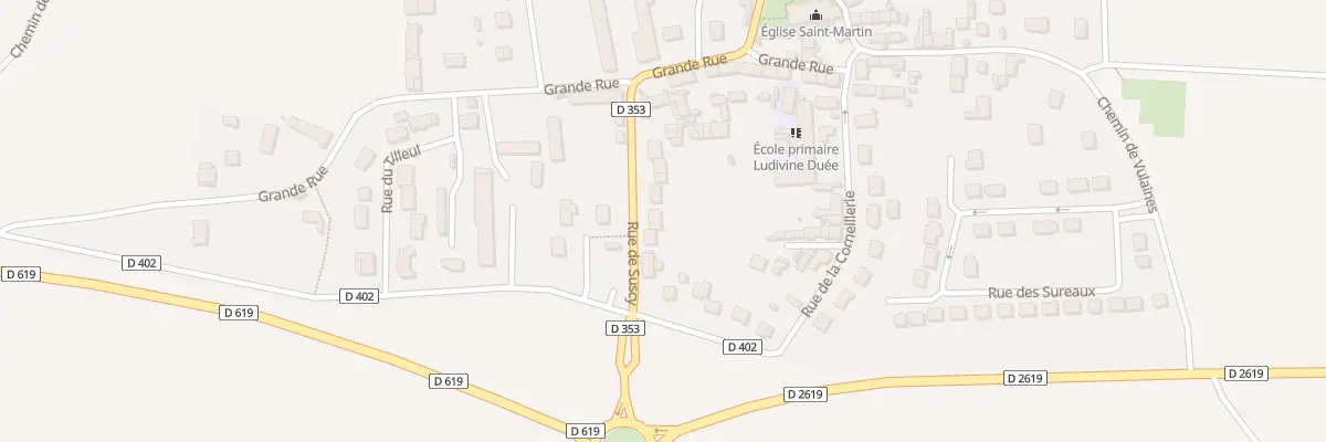 Plan du 5B Rue de Sucy à Yèbles