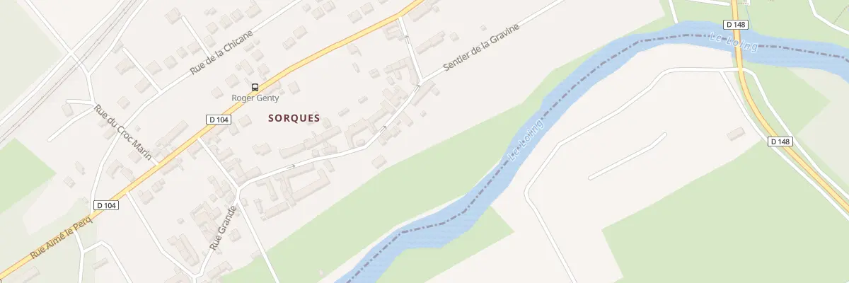 Plan du 50B Rue Grande à Montigny-sur-Loing