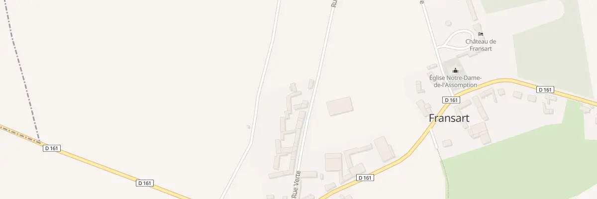 Plan du 10 Rue Verte à Fransart
