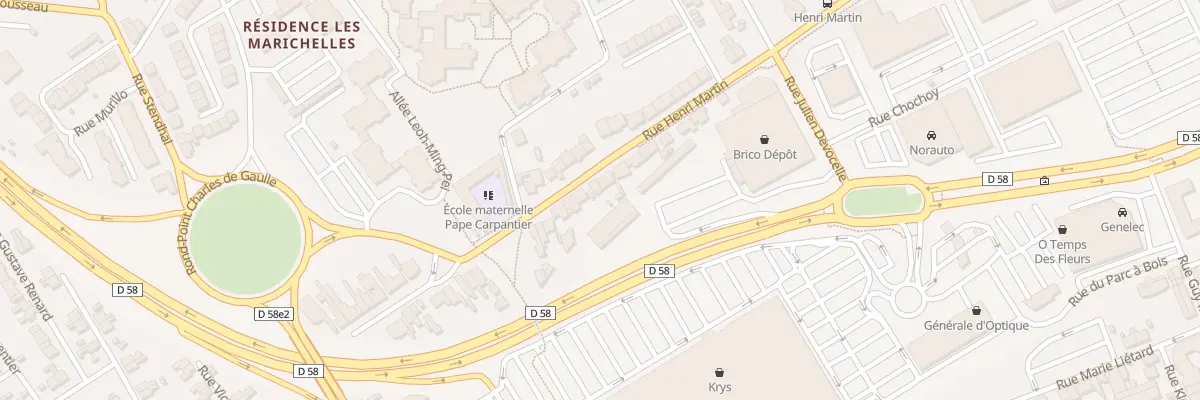 Plan du 31 Rue Henri Martin à Liévin