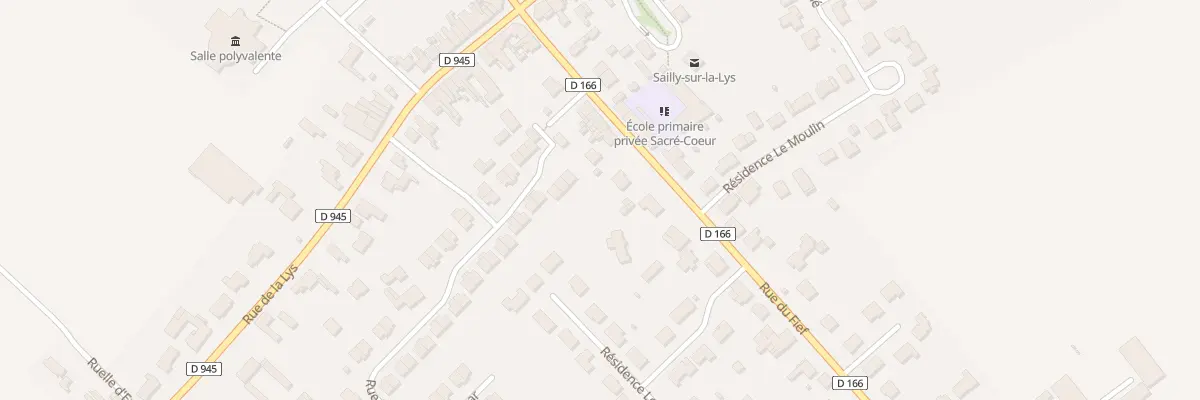 Plan du 150 Rue du Fief à Sailly-sur-la-Lys