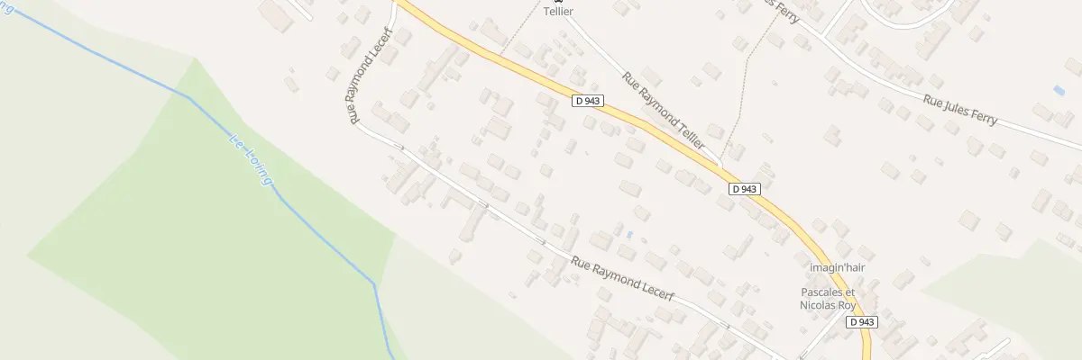 Plan du 275 Rue Raymond Lecerf à Amilly