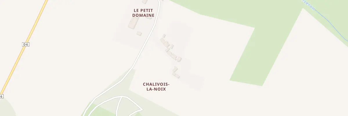 Plan du 13 Chalivois la Noix à Ourouer-les-Bourdelins