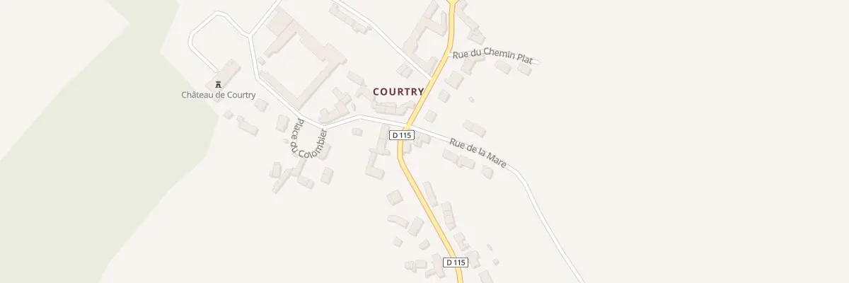 Plan du 1 Rue de la Mare à Sivry-Courtry