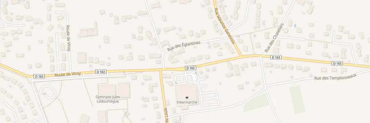 Plan du 65 Rue des Bruyères à Amilly