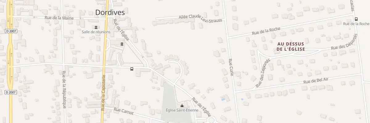 Plan du 6 Rue du Cdt Cousteau à Dordives