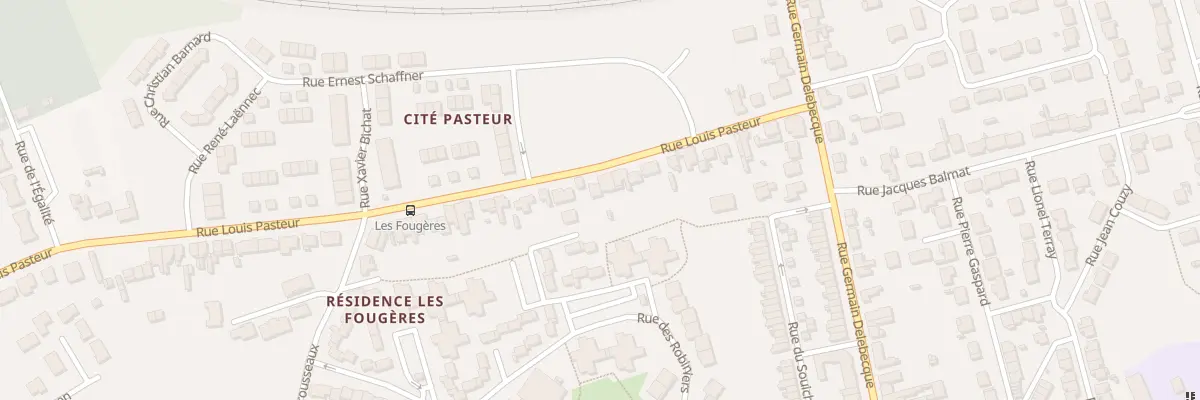 Plan du 156 Rue Pasteur à Liévin