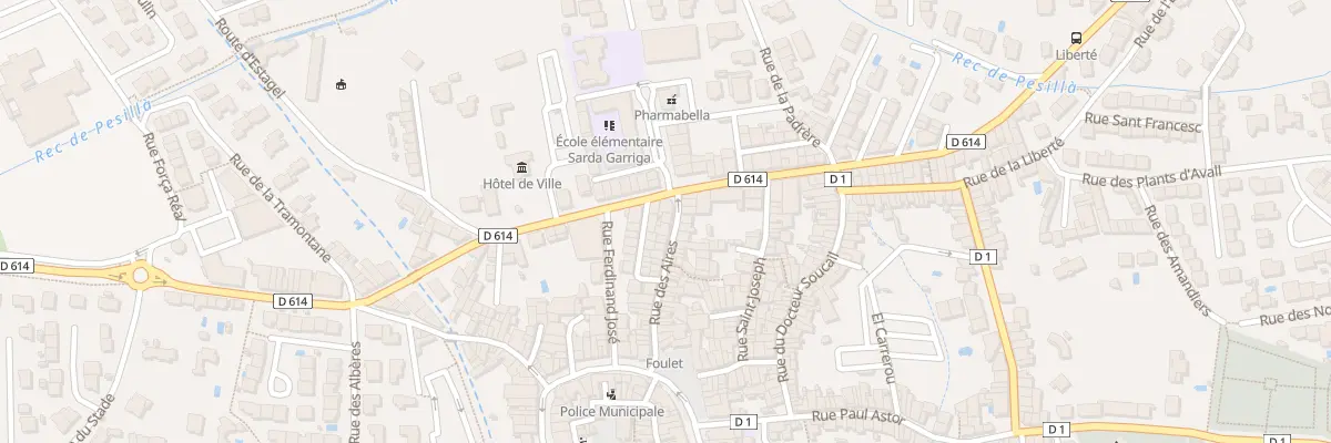 Plan du 4 Rue des Aires à Pézilla-la-Rivière