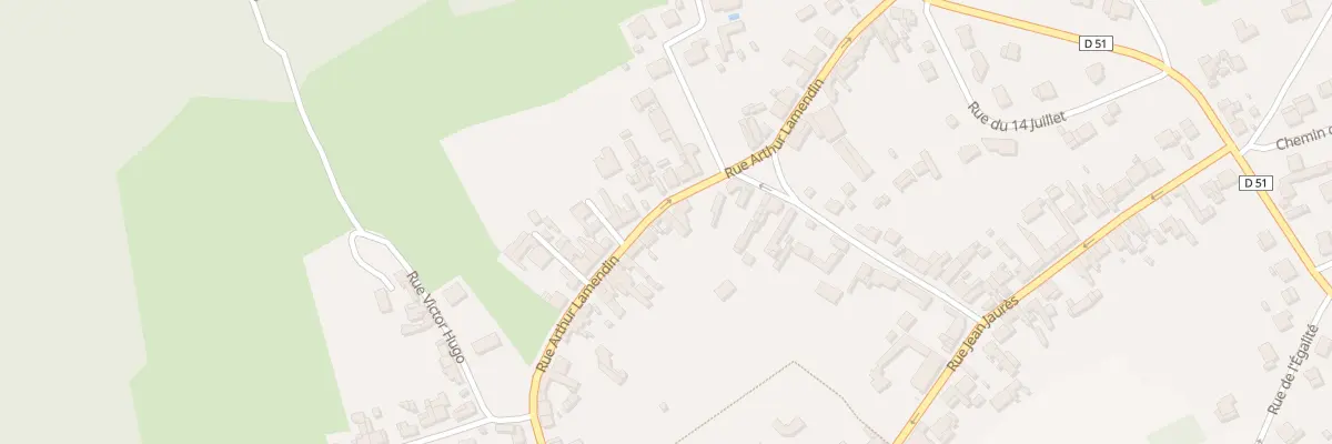 Plan du 26 Rue Arthur Lamendin à Givenchy-en-Gohelle