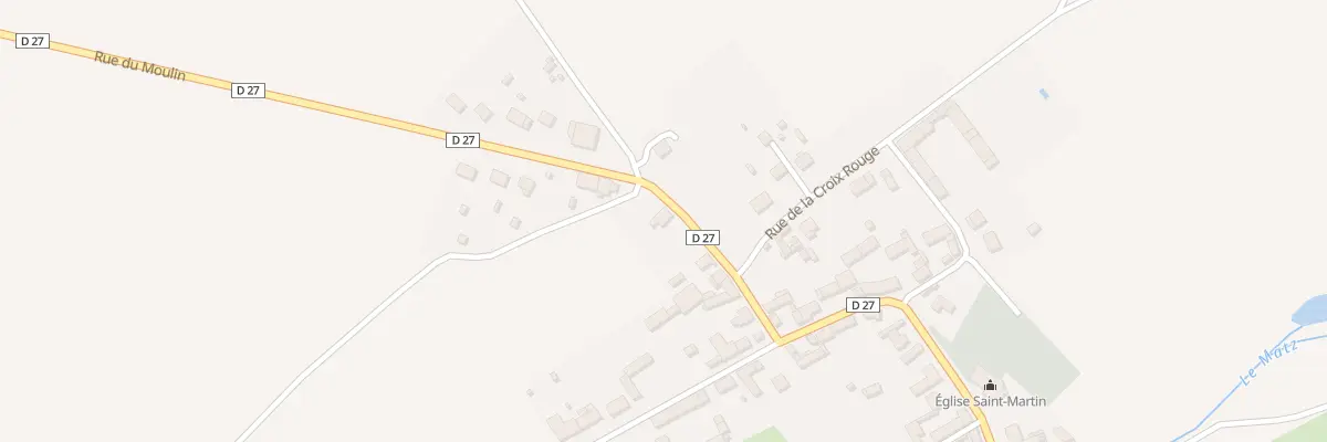 Plan du 5 Rue du Moulin à Roye-sur-Matz