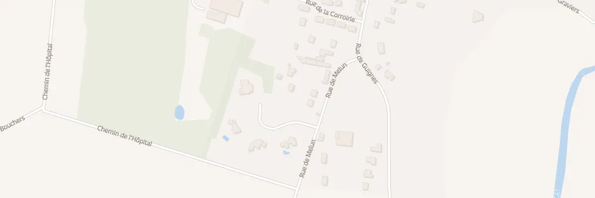 Plan du 12 Rue de Melun à Ozouer-le-Voulgis