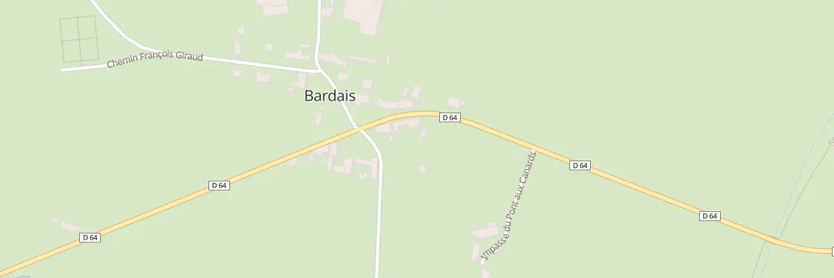 Plan du 6 Rte de Valigny à Isle-et-Bardais