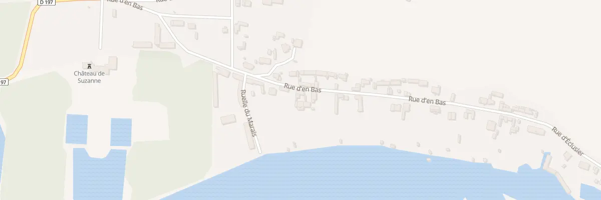 Plan du 14 Rue du Bas à Suzanne