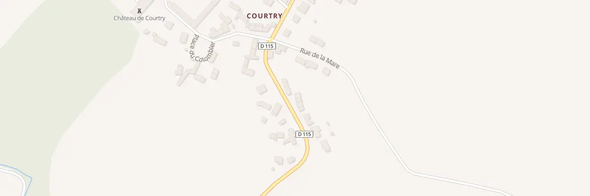 Plan du 485 Rue Principale à Sivry-Courtry
