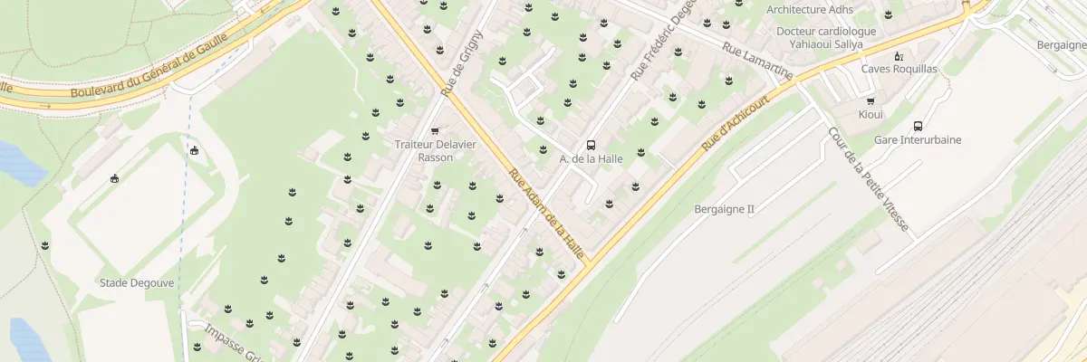Plan du 41 Rue Adam de la Halle à Arras