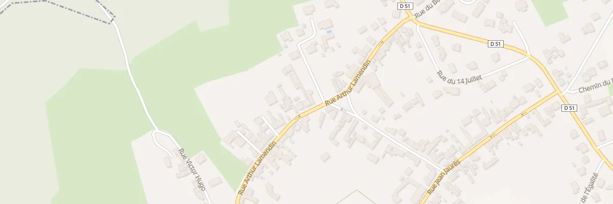 Plan du 33 Rue Arthur Lamendin à Givenchy-en-Gohelle