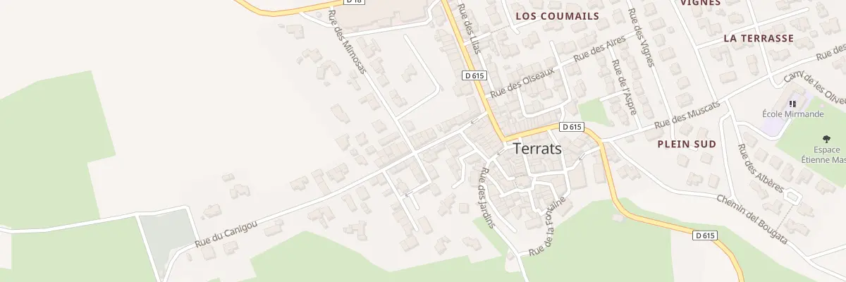 Plan du 22 Rue du Canigou à Terrats