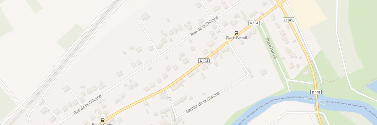 Plan du 45 Rue Roger Genty à Montigny-sur-Loing