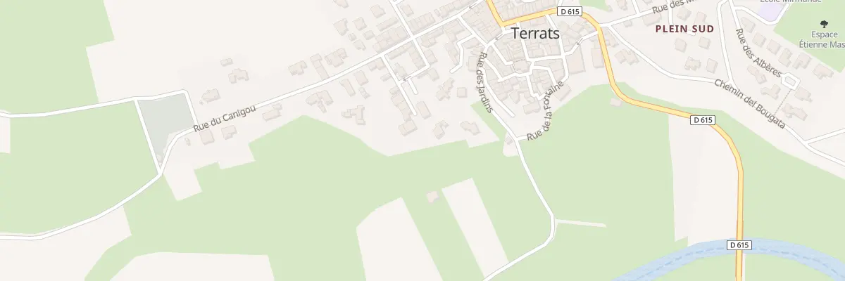 Plan du 9 Rue du Colombier à Terrats