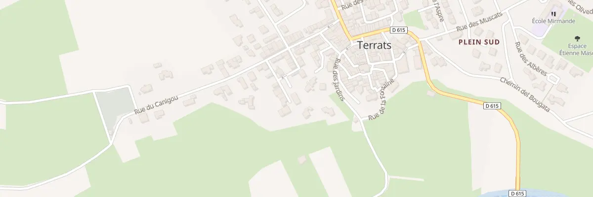 Plan du 5 Rue du Colombier à Terrats