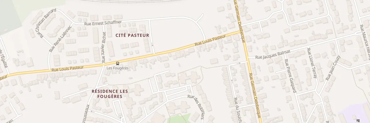 Plan du 160 Rue Pasteur à Liévin