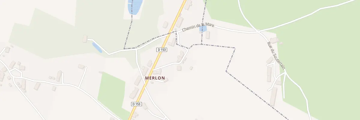 Plan du 23 Merlon à La Celle