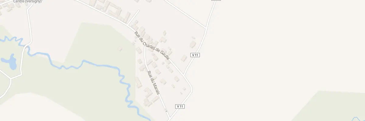 Plan du 27 Rue du Cornollier à Versigny