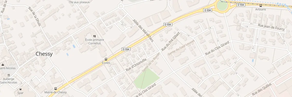 Plan du 37 Rue d’Orsonville à Chessy