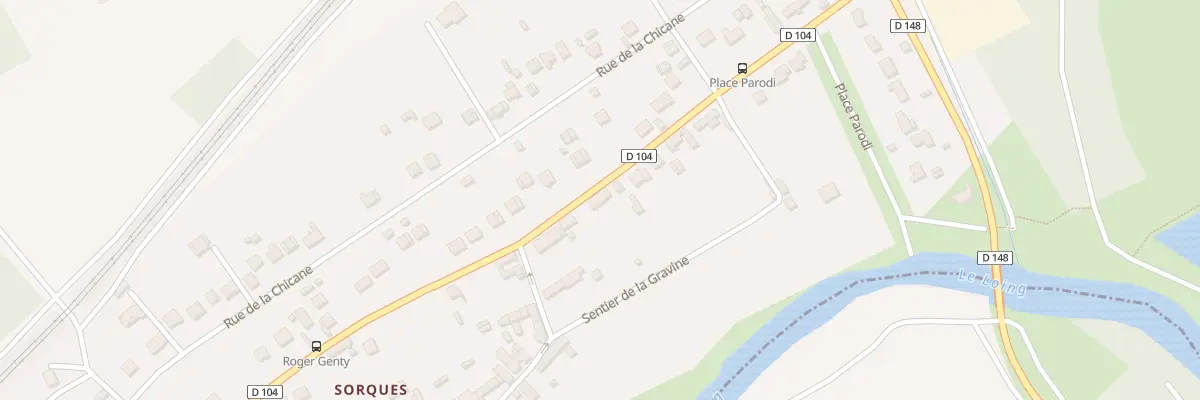 Plan du 38 Rue Roger Genty à Montigny-sur-Loing