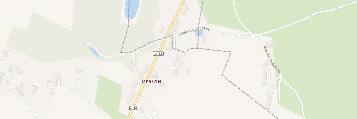 Plan du 21 Merlon à La Celle