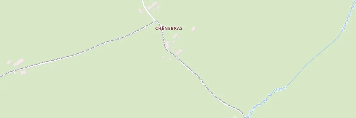 Plan du 15 Chenebras à La Celle