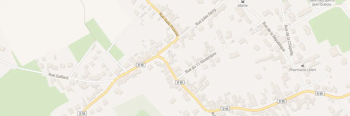 Plan du 32 Rue Florent Evrard à Givenchy-en-Gohelle