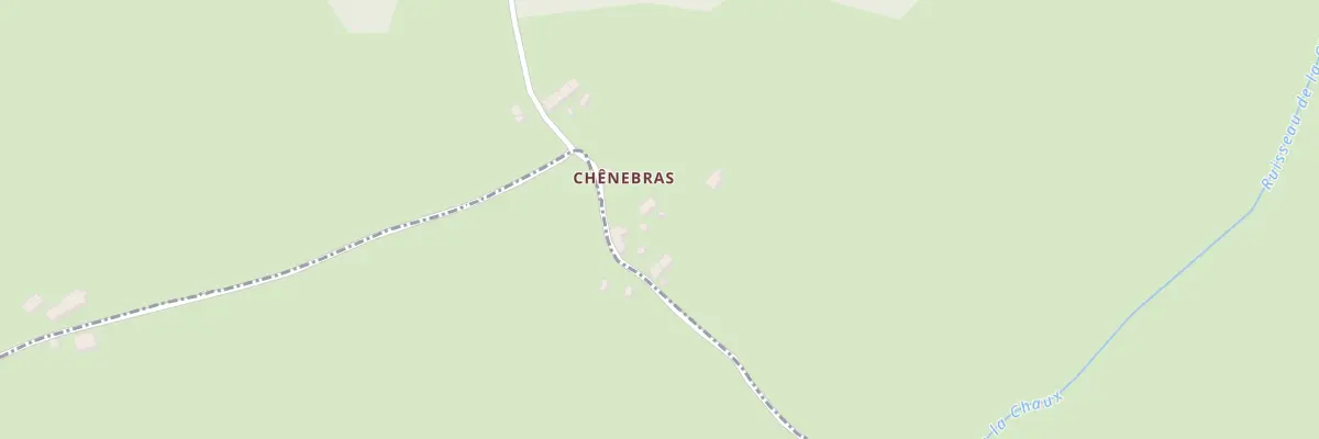 Plan du 9 Chenebras à La Celle