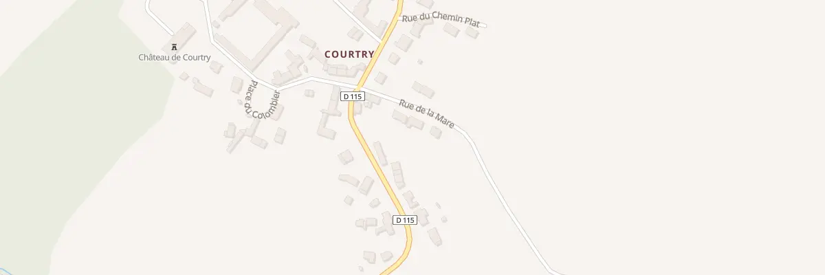 Plan du 5 Rue de la Mare à Sivry-Courtry